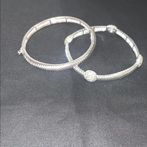 Nine West silver bracelet set - Picture 2 of 11